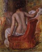 Pierre Renoir Nude in an Armchair France oil painting reproduction
